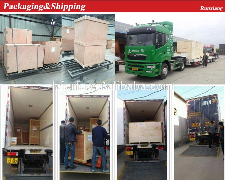 Stainless Steel Structure Inclined Lift Conveyor Belt for Finished Bag