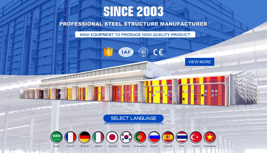 Prefabricated Metal Shed/Industrial Building Metal/Steel Structure Warehouse