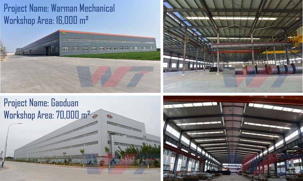 Prefabricated Steel Structure Buildings Metal Warehouse and Workshop