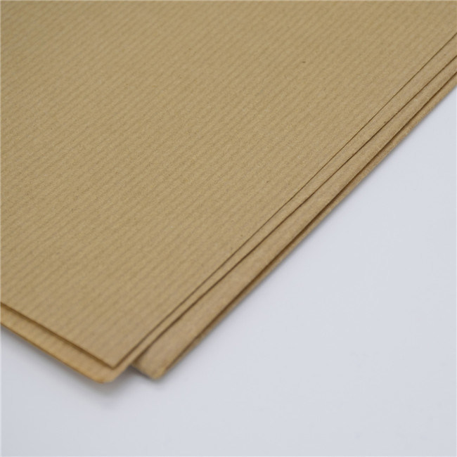 China Manufacturers Ribbed Kraft Paper for Paper Bags