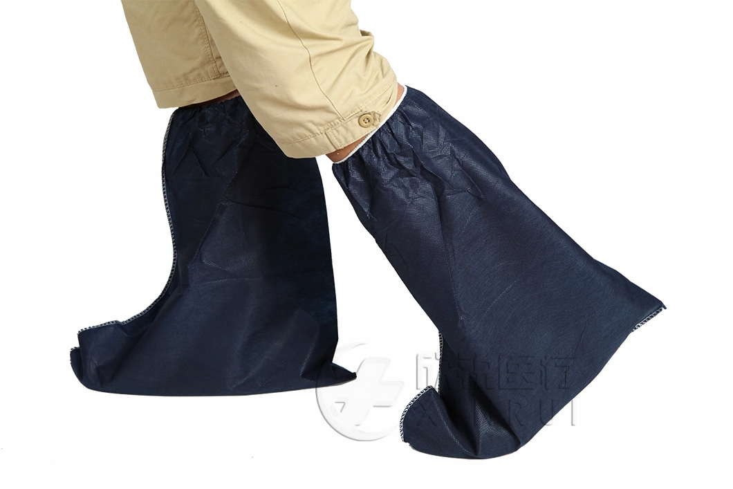 Disposable Non-Woven SMS Anti-Skid Boot Cover