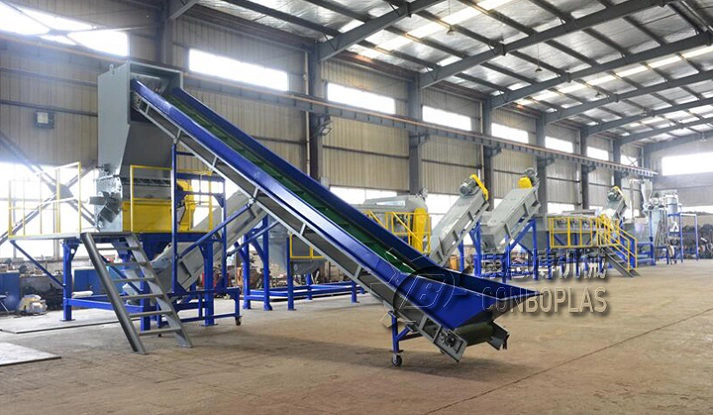 Pet Bottle HDPE Film PP Woven Bag Plastic Waste Washing Recycling Line