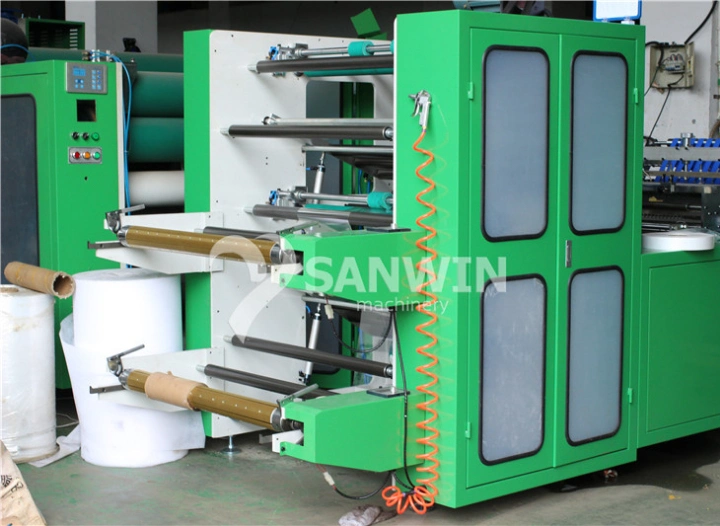 Plastic Polythene Bag Making Machine for Sacks Socks Clothes Packing