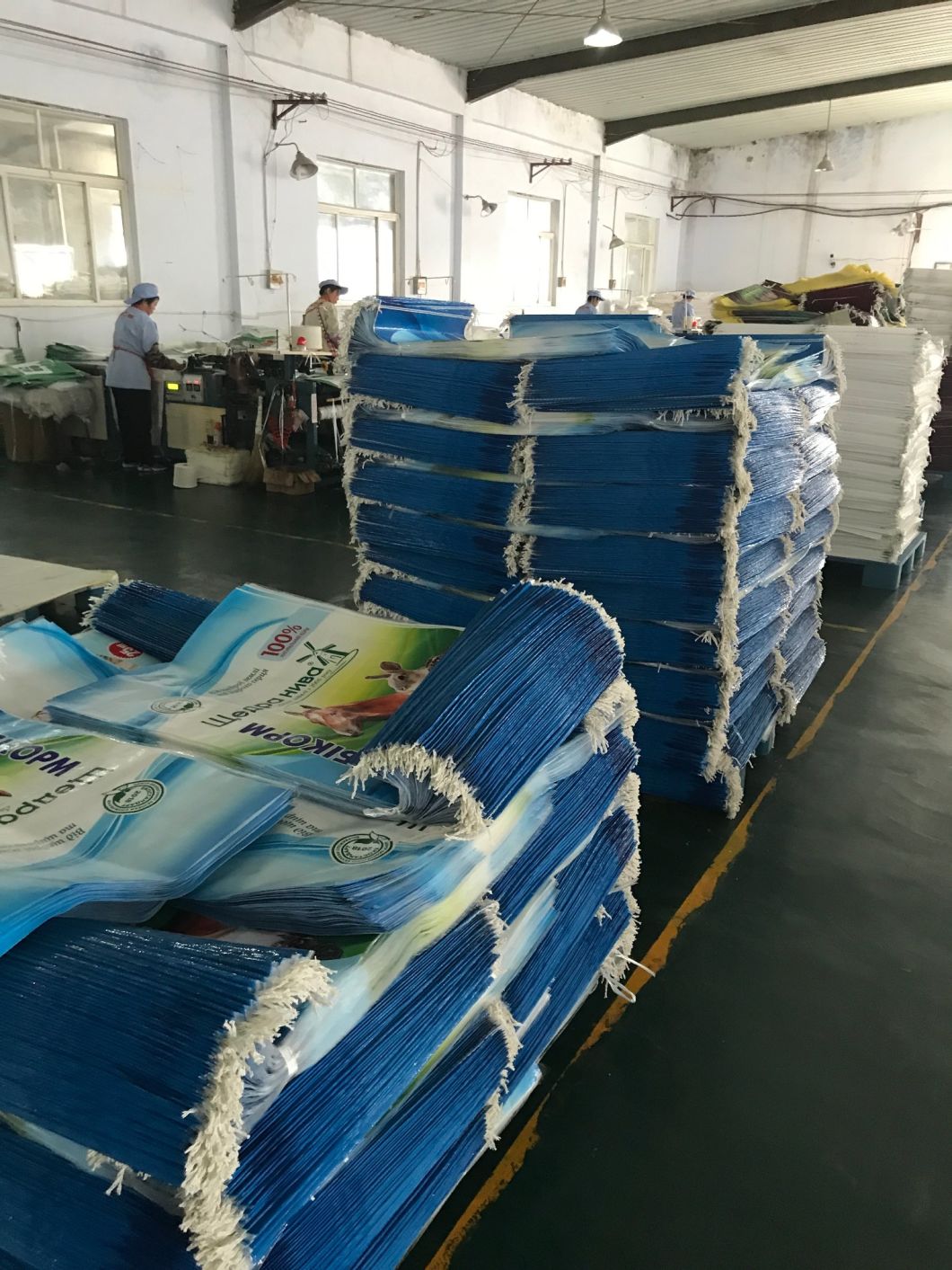 Wholesale White Color PP Woven 10kg Flour Bag, Wheat Flour 50kg Bag