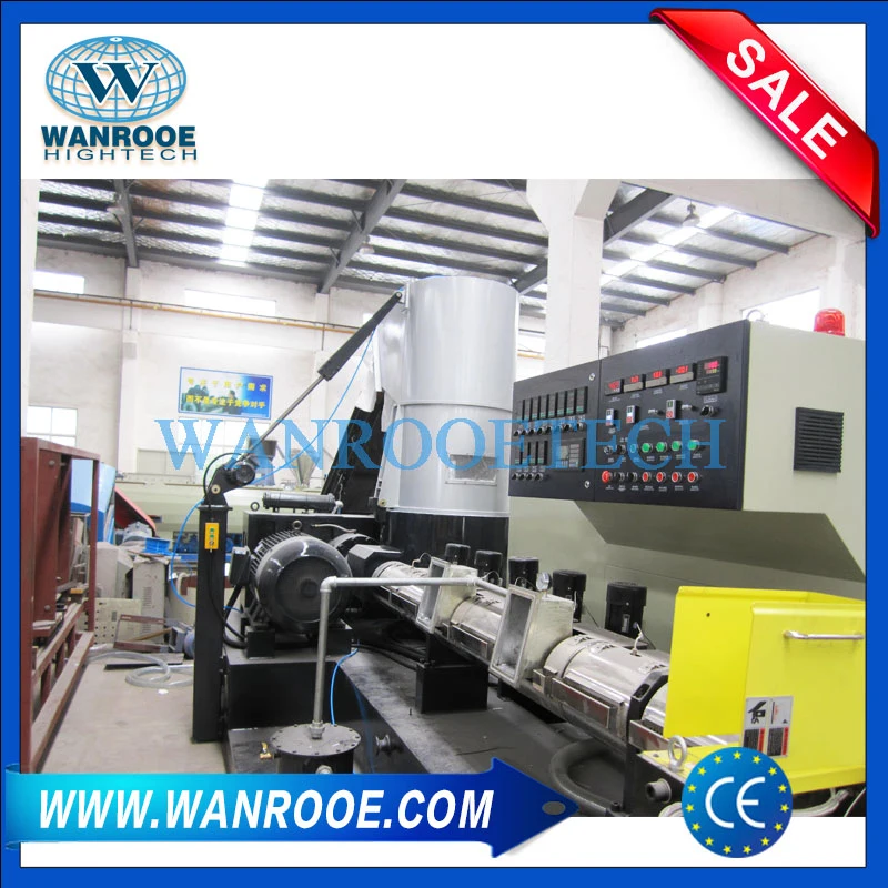 Good Price Water Ring PP PE Sacks Woven Bag Recycling Plastic Granulation Pelleting Machine