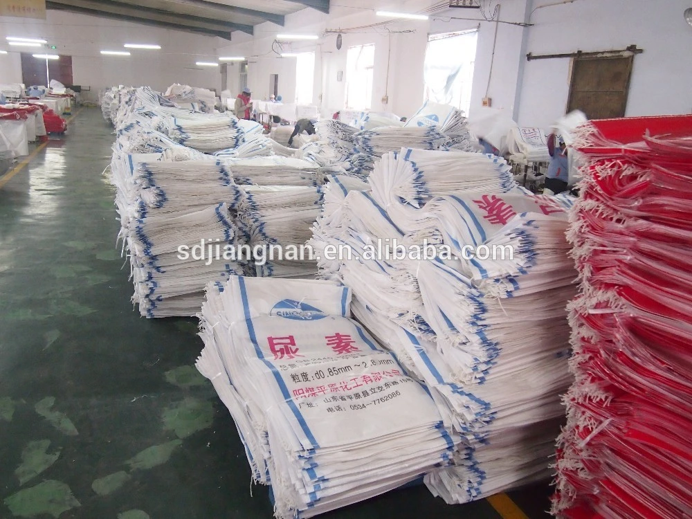 OPP Printing Laminated PP Woven Rice Sacks Plastic Packaging Bags