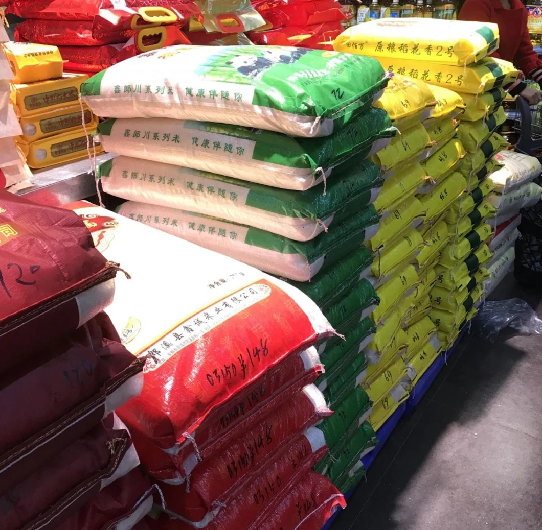 OPP Printing Laminated PP Woven Rice Sacks/Plastic Packaging Bags Wholesale