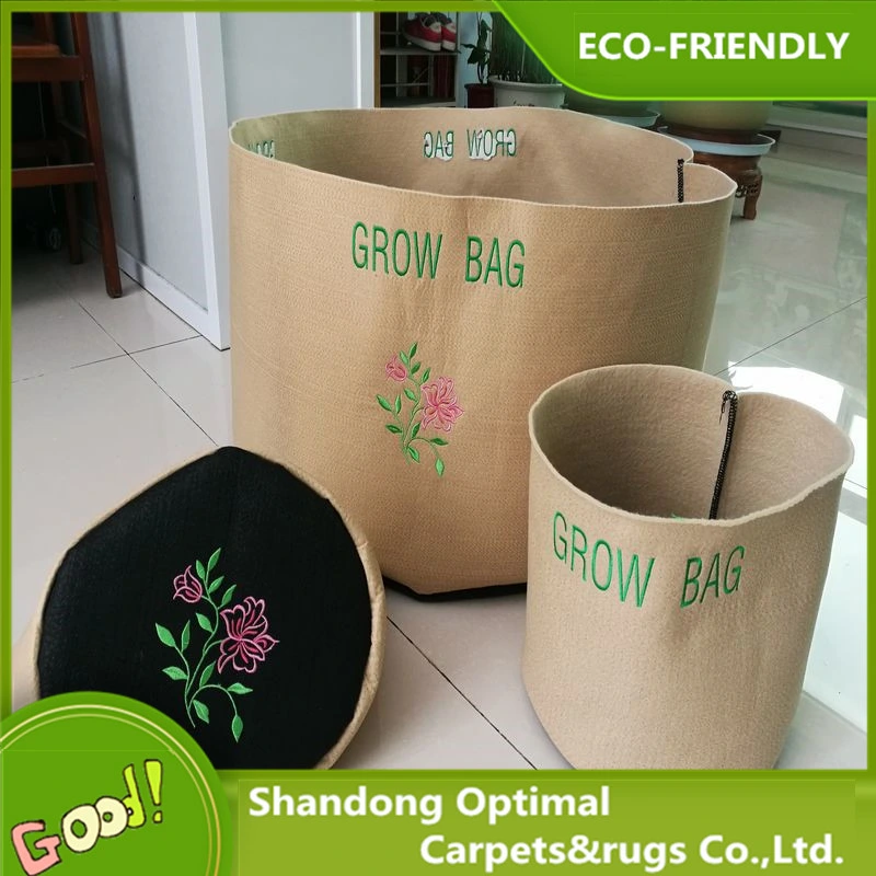 Eco-Friendly Fabric Grow Bag with Handles Smart Pot Garden Planting Bag