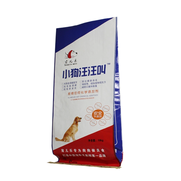 10kg/ 20kg /30kg BOPP Laminated PP Woven Bag for Packaging Animal Dog Food