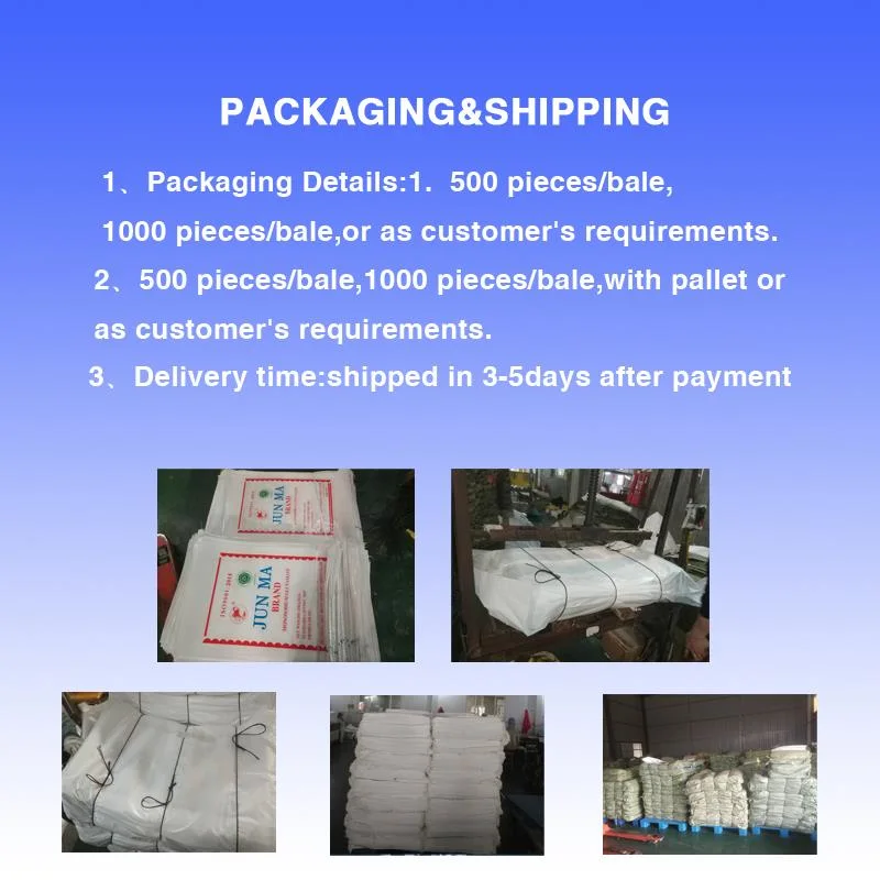 50kg 40kg 20kg 15kg 10kg 5kg Rice Woven Polypropylene Bag