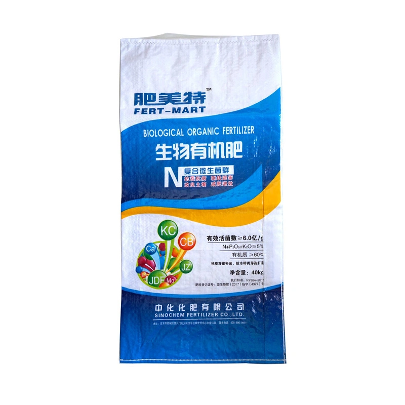 40kg PP Woven Laminated Custom Plastic Fertilizer Bag