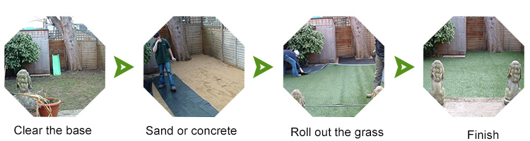 Beautiful Green Garden Decoration Landscape Artificial Grass Wall