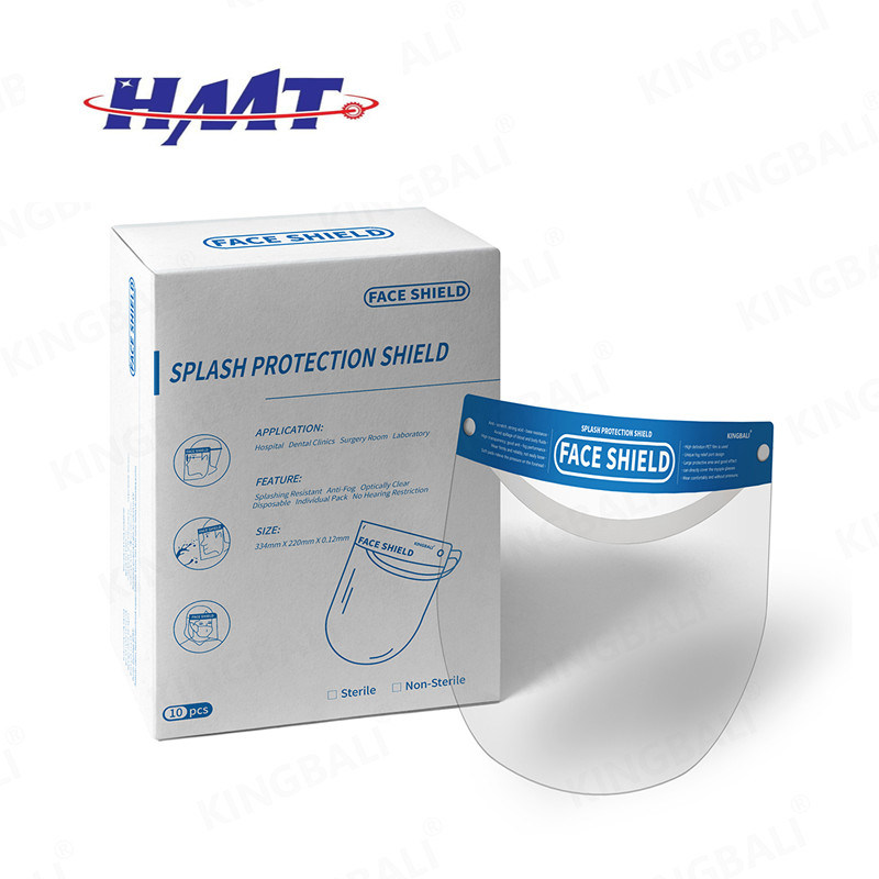 Certificated Anti Viral Pet Protective Face Shield Personal Protective Face Shield
