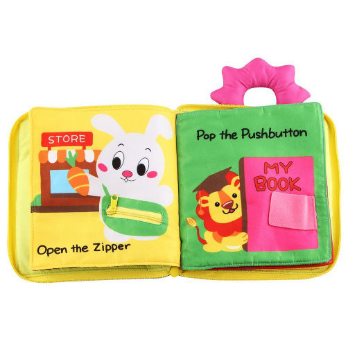 Best Gifts Baby First Memory Toddler Educational Toys Fancy Fabric Cloth Books