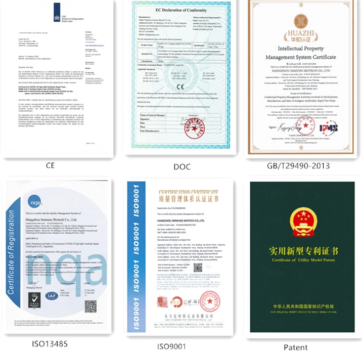 Coil Test Kit Antigen Saliva Test Nasal Swab Rapid Test