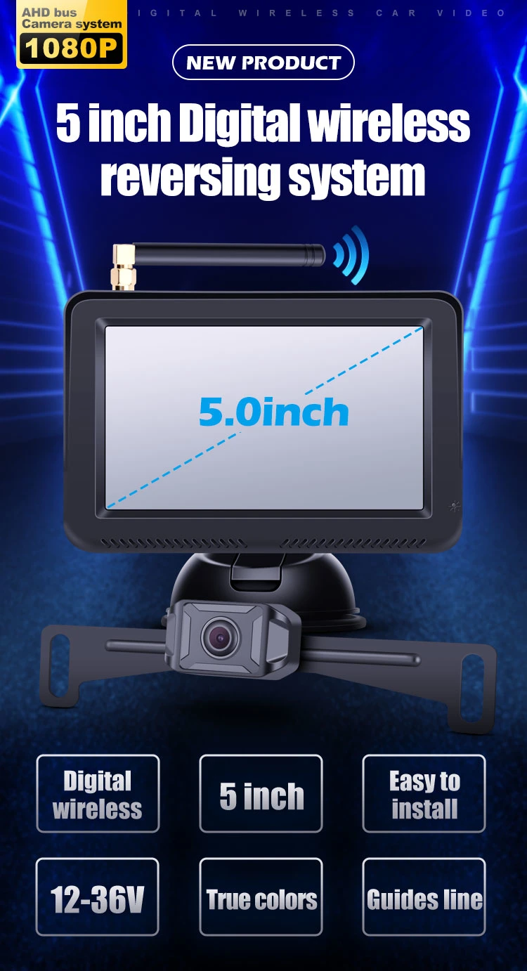 Sample Provided Reverse  Backup  Camera  Kit Made in China