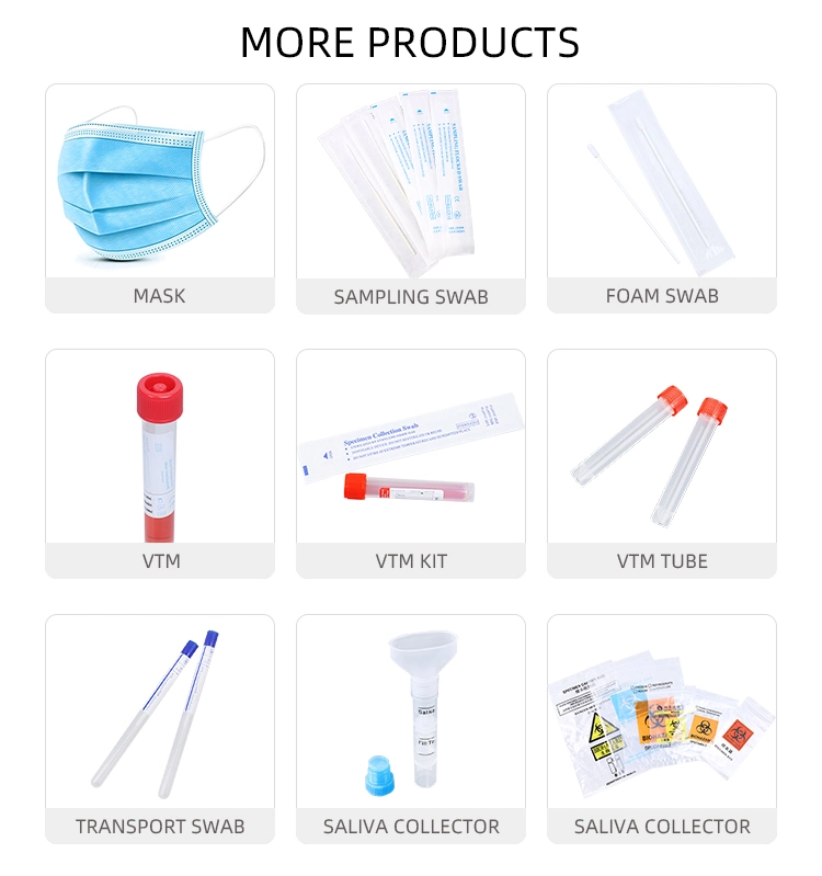 New Arrival Cleaning Test Nasal Nasopharyngeal Sponge Swab Foam