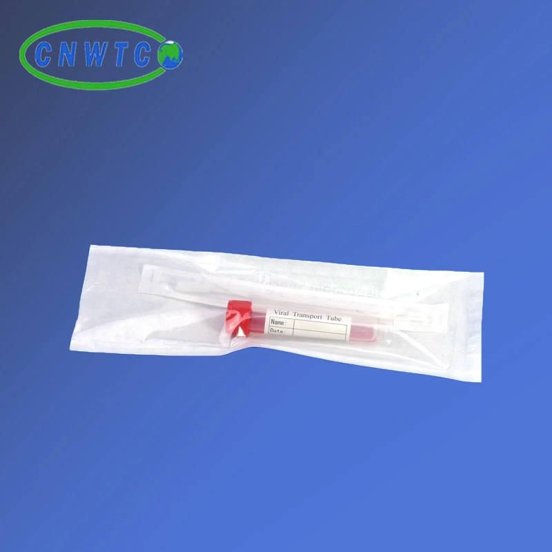 Disposable Virus Specimen Collection Tube Viral Transport Tube Vtm Tube with Nasal and Oral Throat Swab