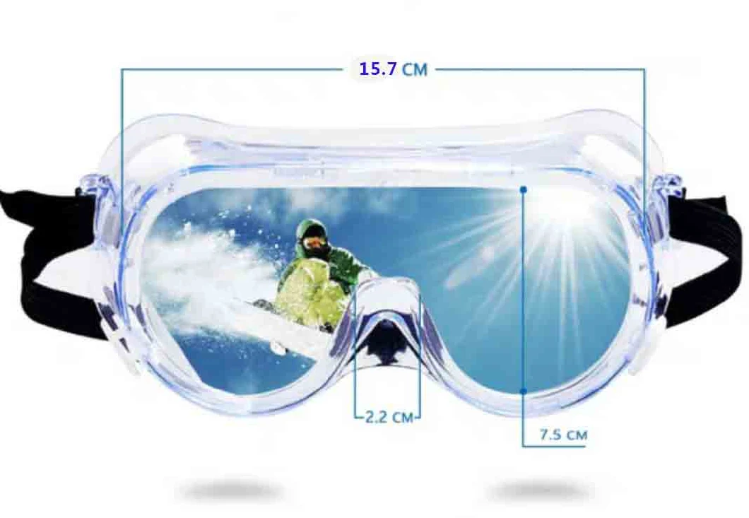 Anti-Impact Anti Virus Chemical Splash Safety Goggles Protection    Lab Glasses Eye Protection