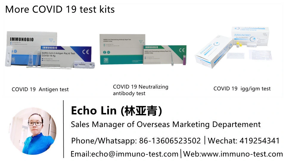 Coil Test Kit Antigen Saliva Test Nasal Swab Rapid Test