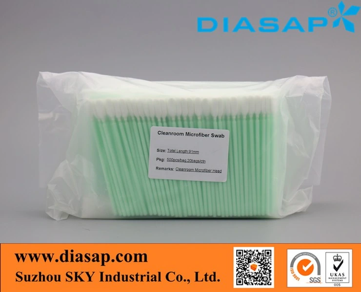 Lint Free Industrial Cleaning Cleanroom Foam Swab Stick