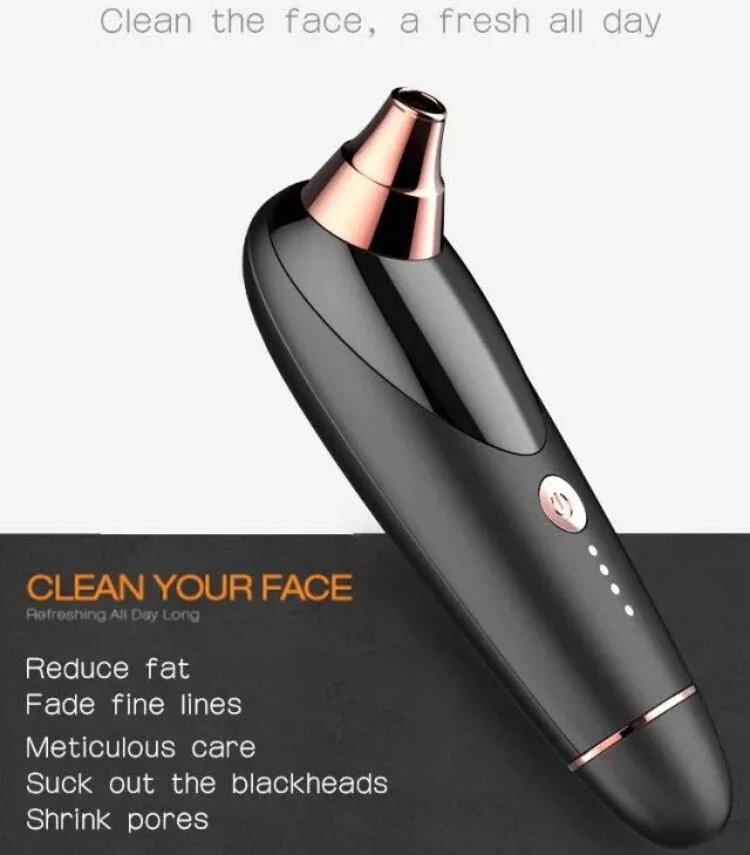 Electric Portable USB Rechargeable Best Deep Pore Cleaning Vacuum Pimple  Blackhead  Remover