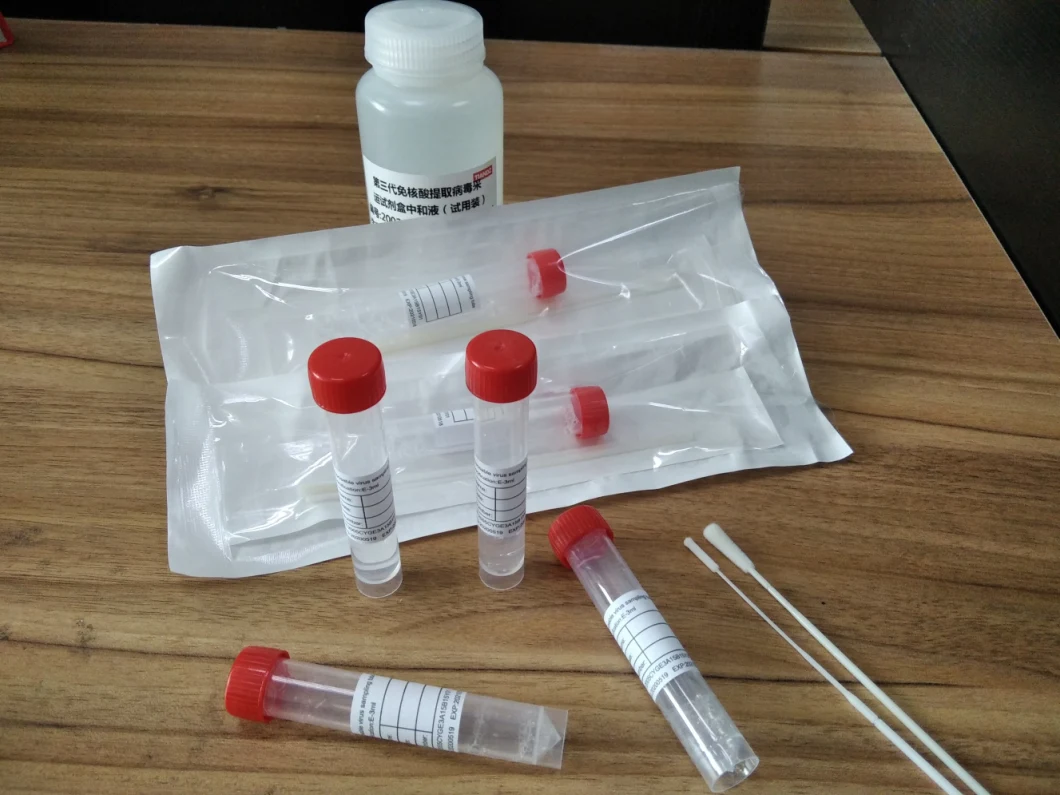 Factory Direct Virus Specimen Sampling Test Swab Tube Collection Universal Viral Transport Media Virus Sampling Tube