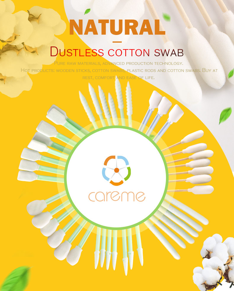 Cleaning Room Cotton Swab Sponge Applicator Manufacturer