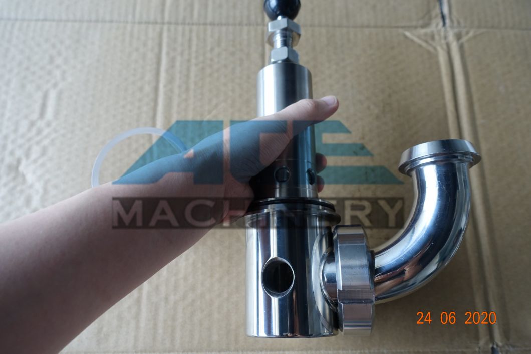 SS304/SS316 Sanitary Air Pressure Release Exhaust Valve for Pressure Reducing on Beer Fermentation Tank