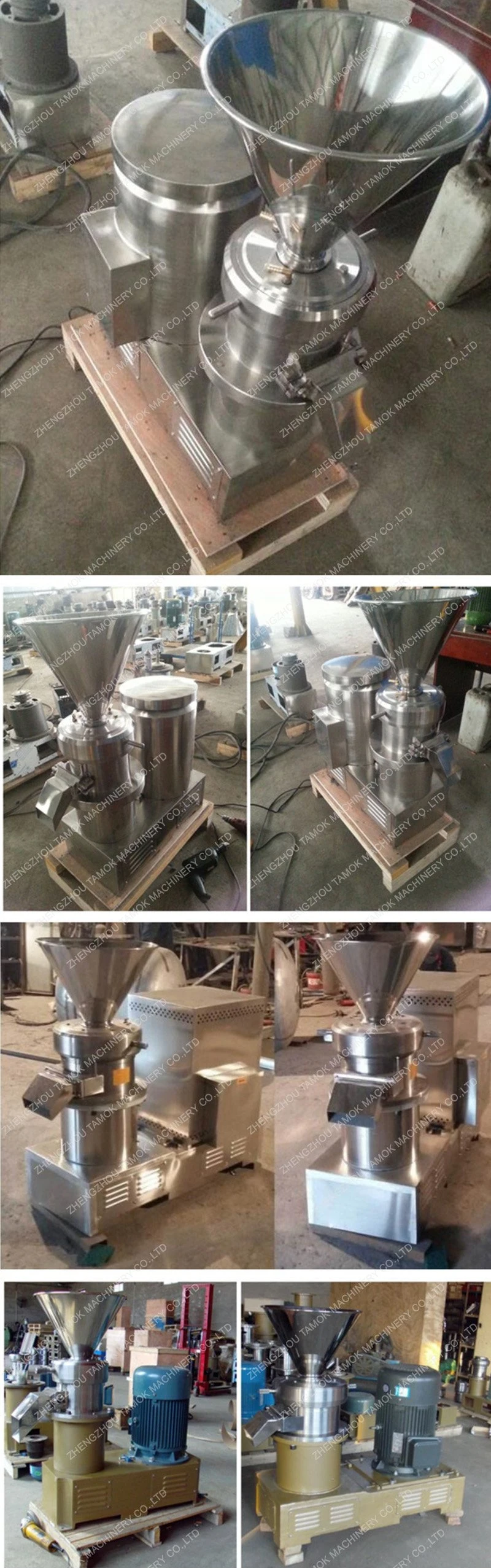 Competitive Price Peanut Sesame Tahini Paste Butter Grinding Mill Machine