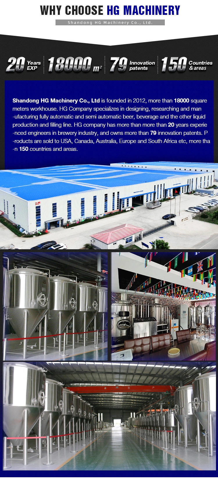 Good Supplier Fermenter Stainless 5000L/Fermenter Tank 5000L Stainless Steel/Fermenter Conical