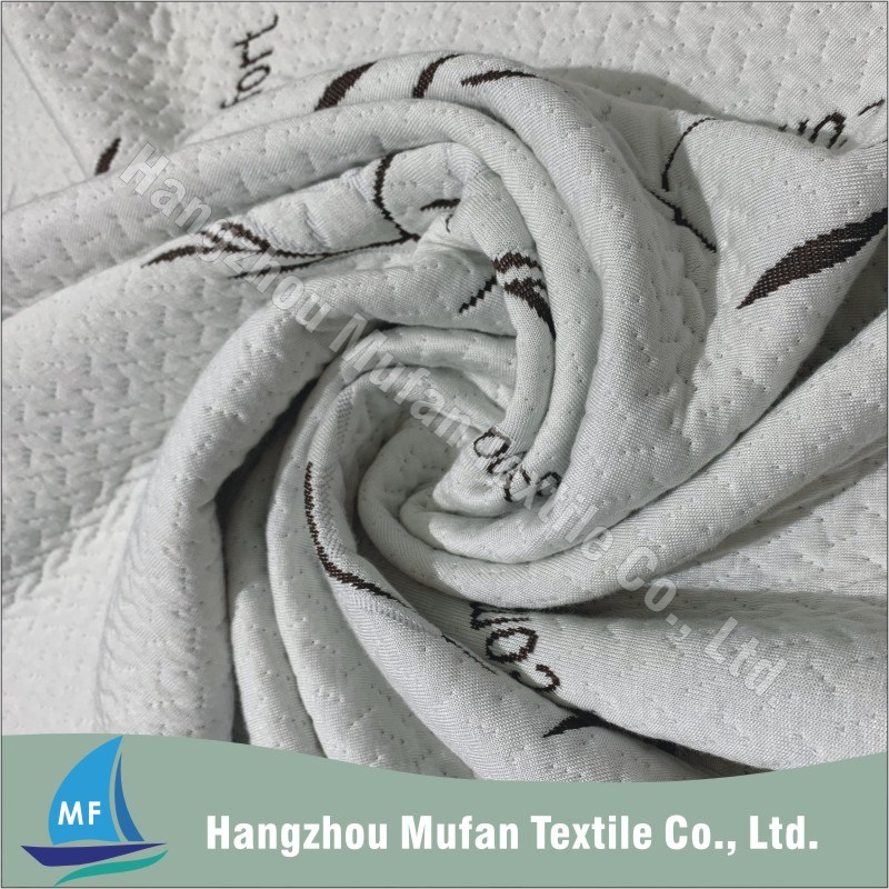 New Design Knitted Bamboo with Cool Comfort Jacquard Mattress Fabric/ Mattress Ticking Cloth