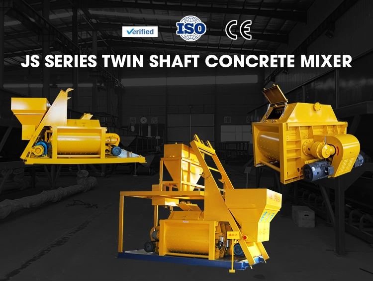 Electric Portable Stationary Cement 500 Litre Js500 Industrial Concrete Mixer