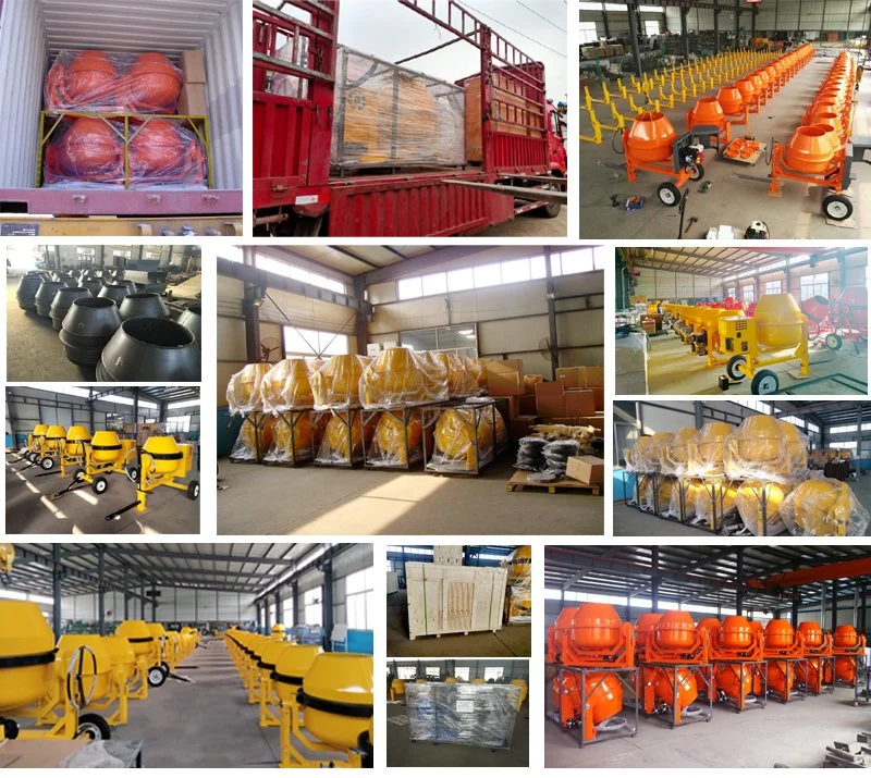 4 Wheel Single Phase Electric Motor Concrete Mixer 500 Litre Small Cement Mixer Machine Price