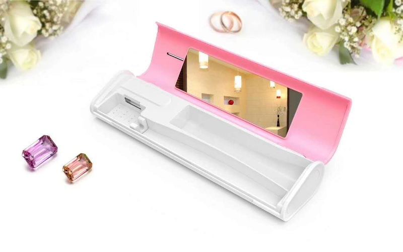 Home Travel UV Sanitizer Toothbrush Box Sterilization Holder Cleaner Box