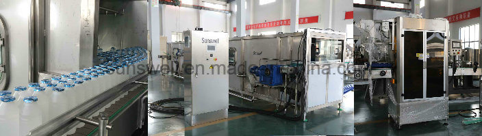 PE Bottle Washing Filling Sealing Machine for Milk Beverage