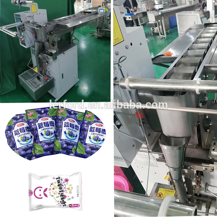 Semi Automatic Fresh Bean Sprout Bucket Chain Packaging Machine