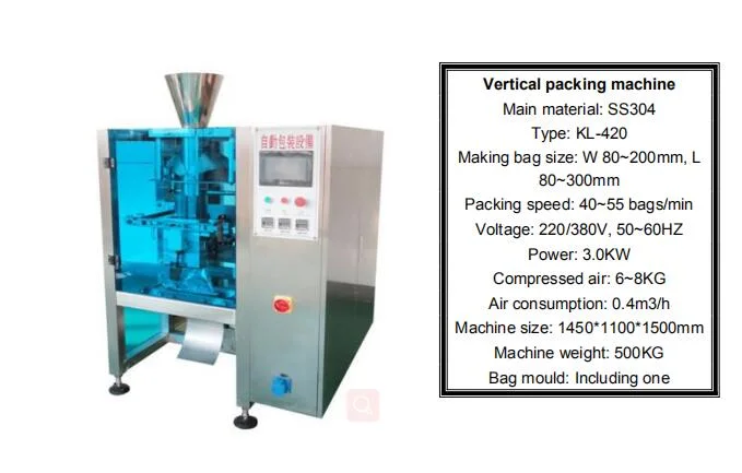 Competitive Price Bean Sprout Multihead Weigher Vertical Packing Machine