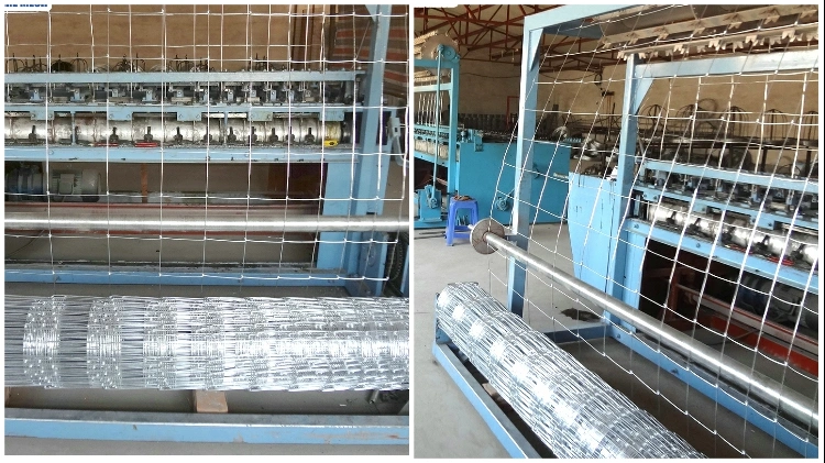 Livestock Farm Galvanized Woven Wire Mesh Fence for Animals