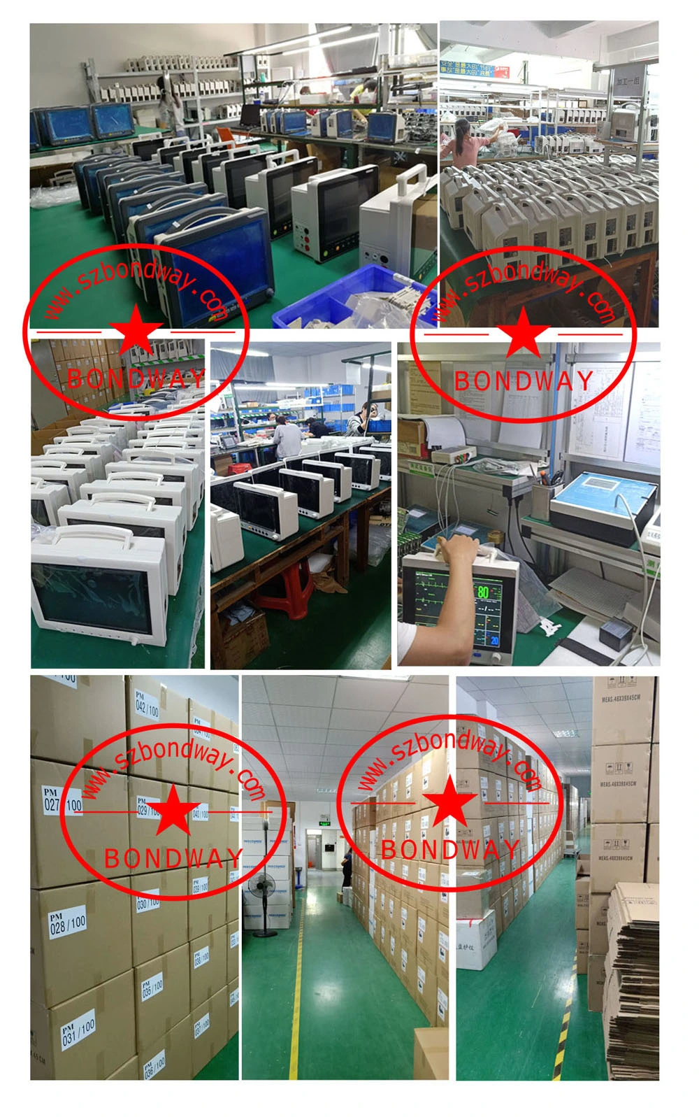 Veterinary Medical Equipment, 15.1 Inch TFT LCD, Veterinary Patient Monitor, Vital Signs Monitor Veterinary
