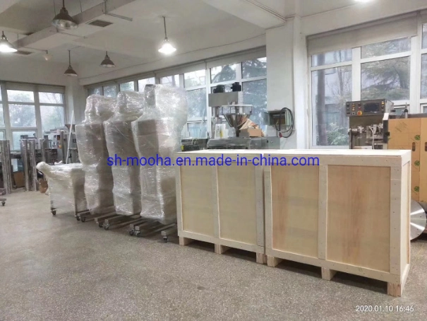 Semi Automatic Pesticide Feed Rice Premix Granule Weighting Filling Beans Coffee Snacks Packing Machine