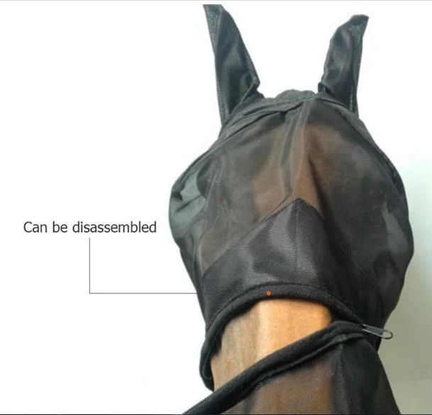 Equestrian Products Horse Saddle Equestrian Helmet Riding Horse Hat Horsewhip Riding Gloves Horse Flying Mask Comfortable Anti Mosquito Horse Mask