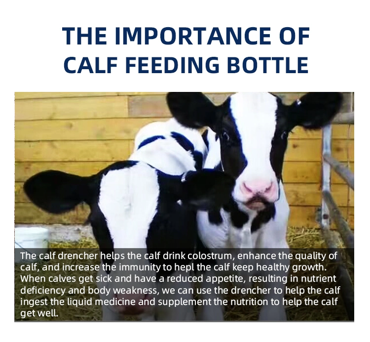 Calf Feeding Bottle Oral Calf Drencher for Cattle