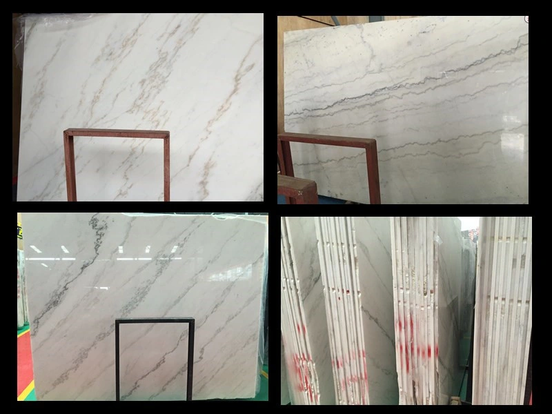 Polished/Honed White Granite Marble Slab for Floor Tile and Countertop