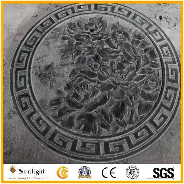 Marble Statue, Stone Animal Carving, Pink Marble Lion Carving with CNC Machine