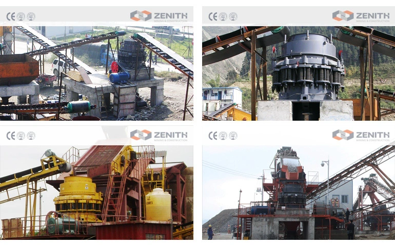 Zenith Granite/Riverstone/Basalt Stone Crusher Limestone Quarry Cone Crusher