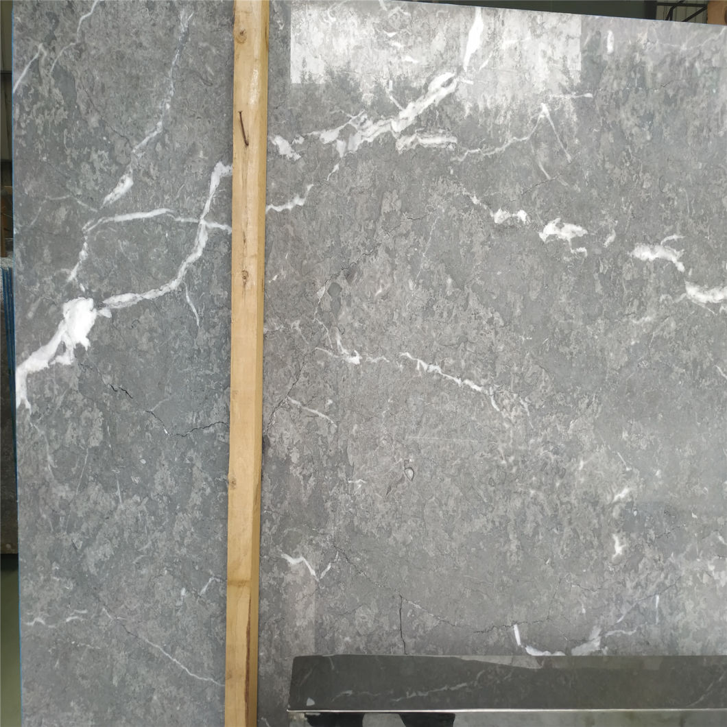 Griss Grey Marble Slab for Kitchen/Bathroom/Wall/Floor