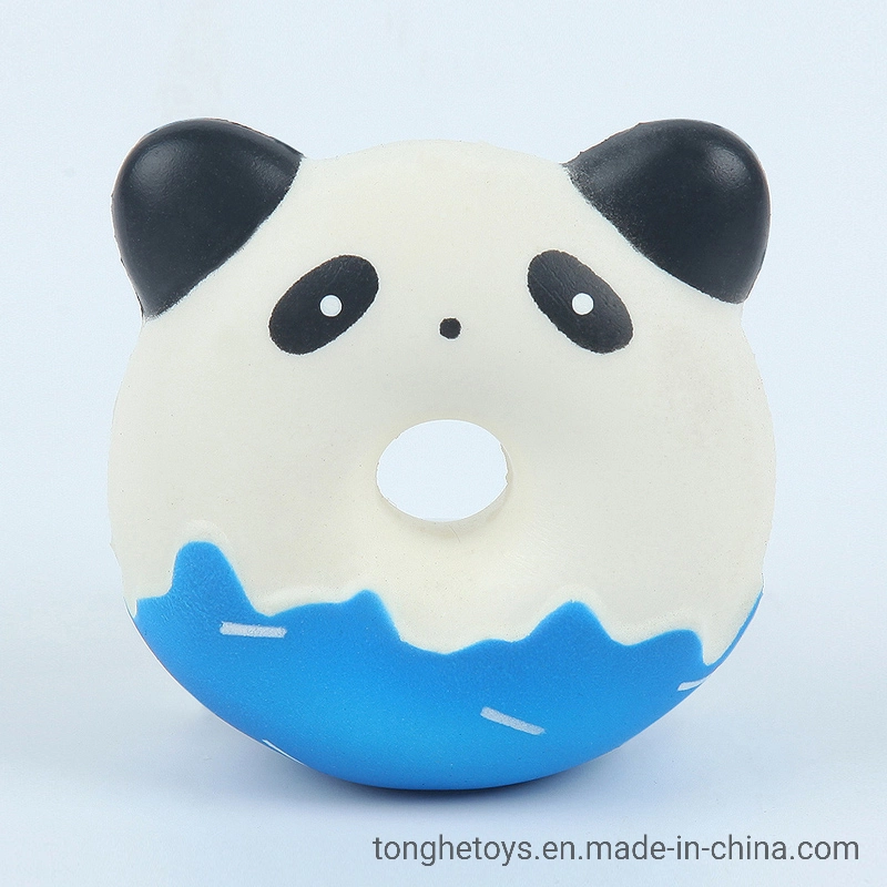 Wholesale Design Licensed Stress Reliever Panda Toys Kawaii Slow Rising Squishy PU Foam Panda Toys