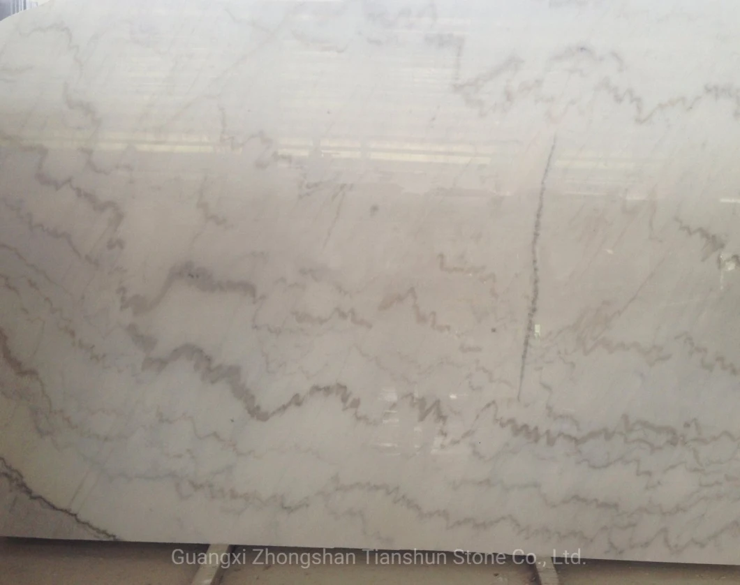 a Good Quality Factory Price Guangxi White Carrara Marble Block, White Marble Block