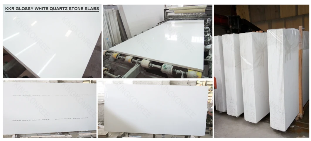 Artificial Marble Carrara White Stone Sheet Quartz